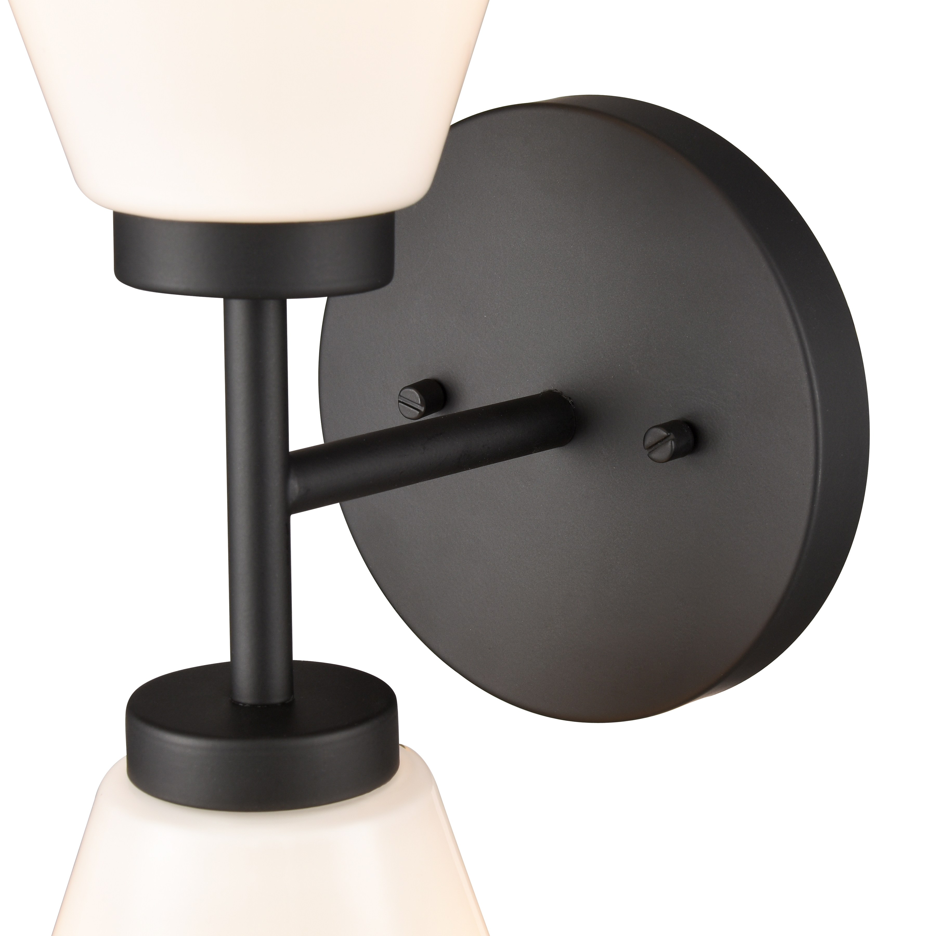 Houghton 15'' High 2-Light Vanity Light - Matte Black - Image 5