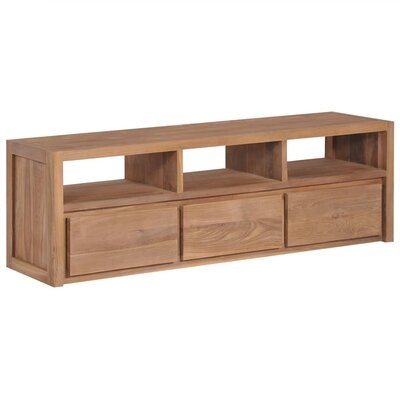 Myndi Solid Wood TV Stand for TVs up to 48" - Image 0