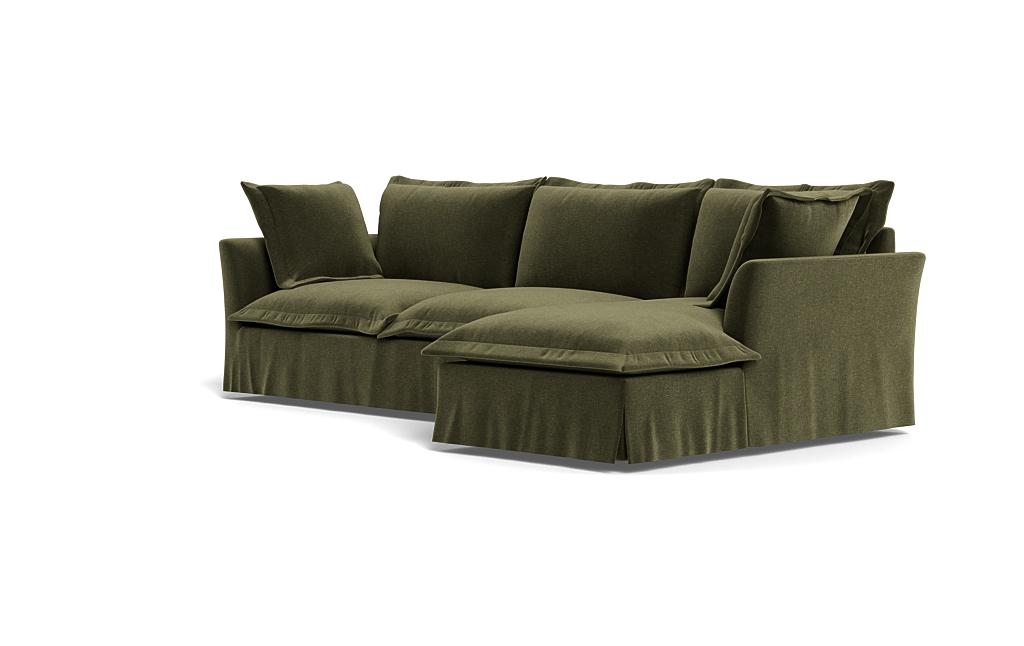 Skylar Slipcovered Right Chaise Sectional - Image 2
