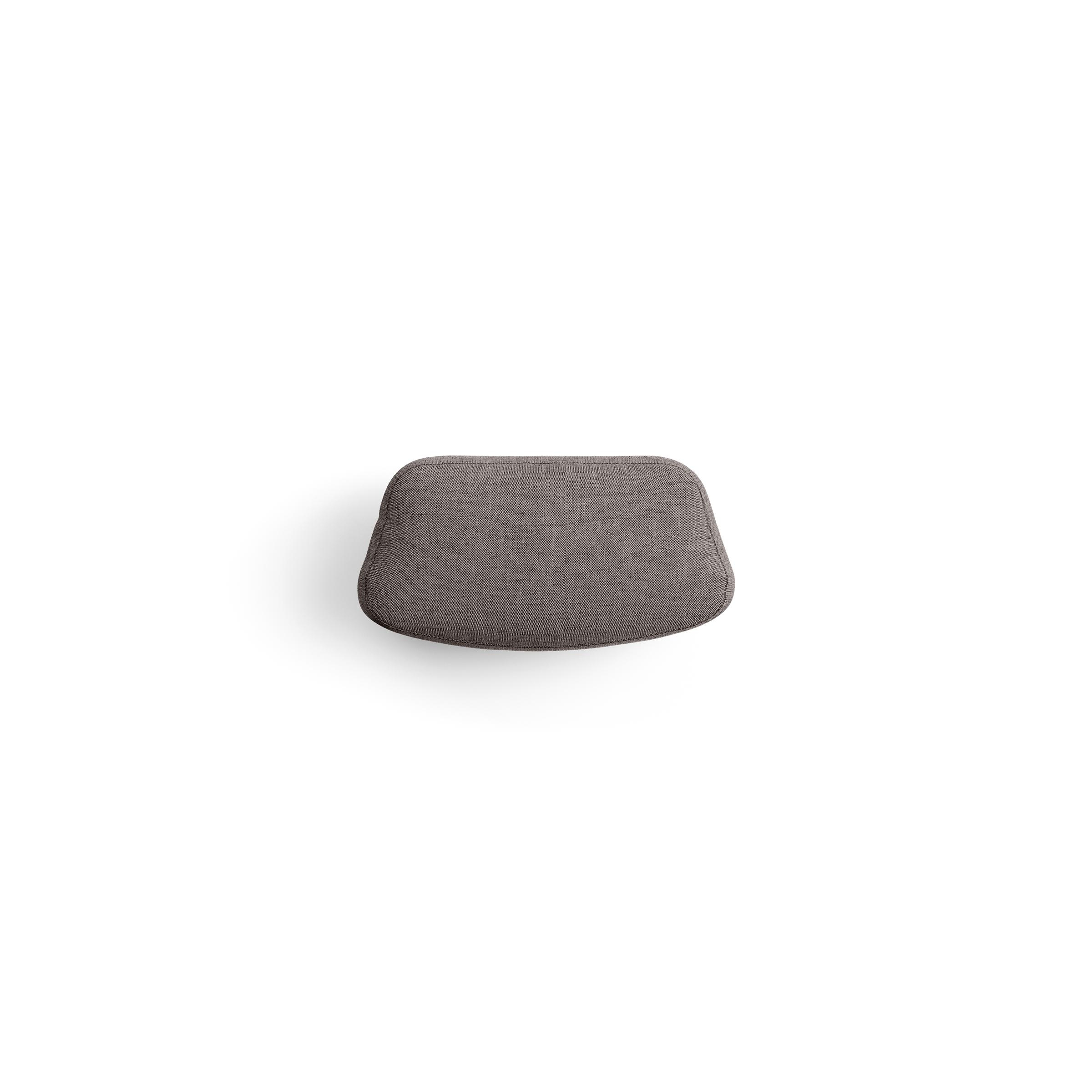 Vesper Lumbar Pillow - Heather Charcoal - Performance Basketweave - Image 0