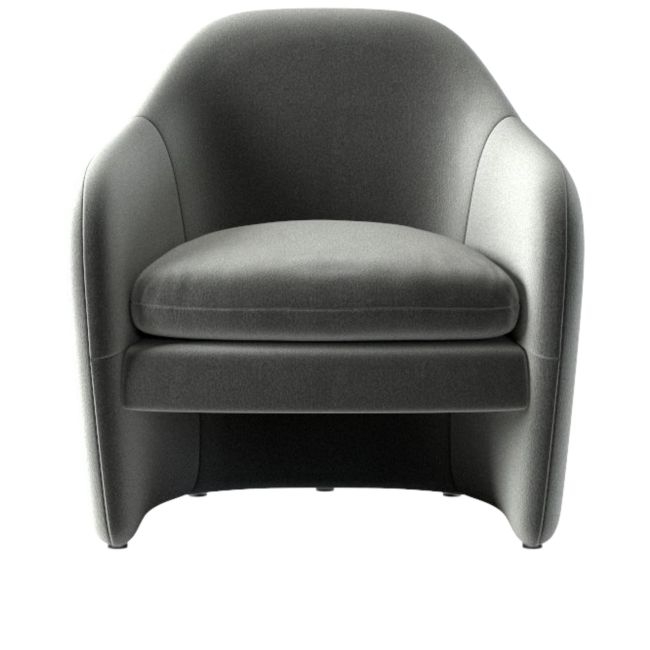 Pavia Dale Dark Grey Chair - Image 0