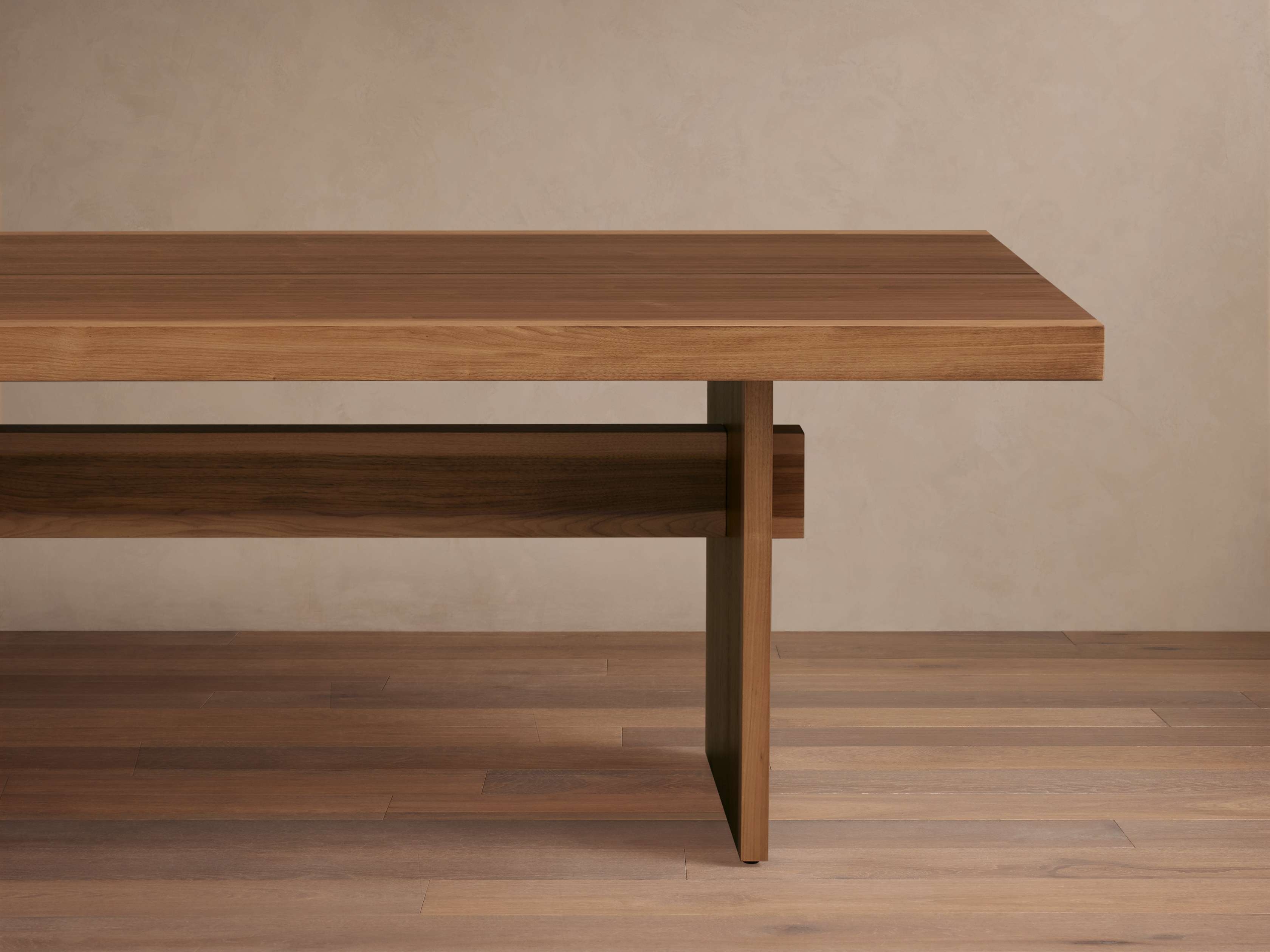 Mihaela Dining Table in Wood 60" Brown  Walnut  - Image 0