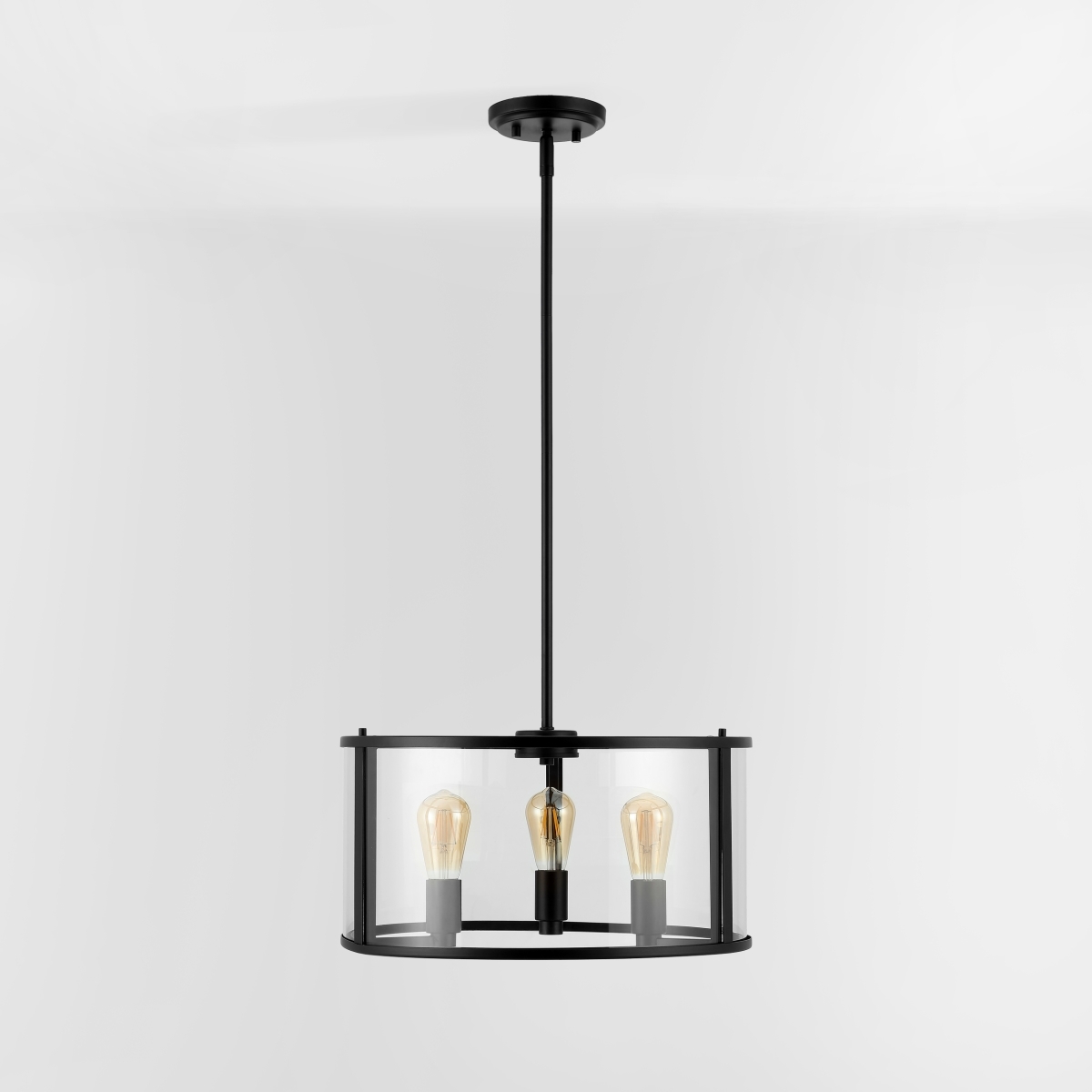Manlen 3Lt 18 Inch Pendant - Bronze - Safavieh - Image 4