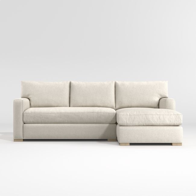 Axis Bench 2-Piece Right-Arm Chaise Sectional Sofa - Image 0