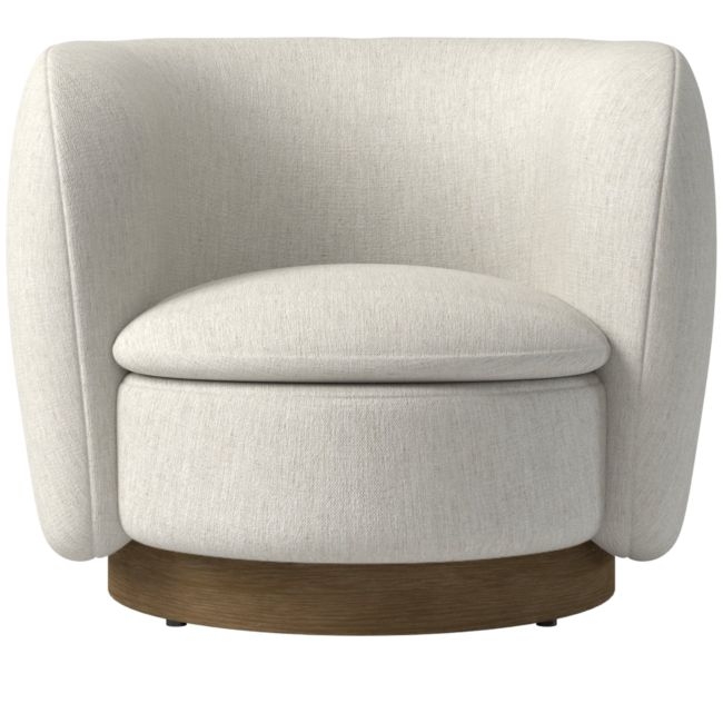 Muir Swivel Chair Nomad Snow - Image 0