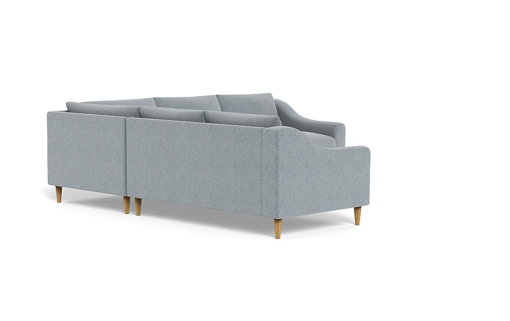 Saylor Slope Arm Corner 4-Seat Sectional Sofa - Image 1