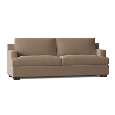 Ann 90" Square Arm Sofa with Reversible Cushions - Image 0