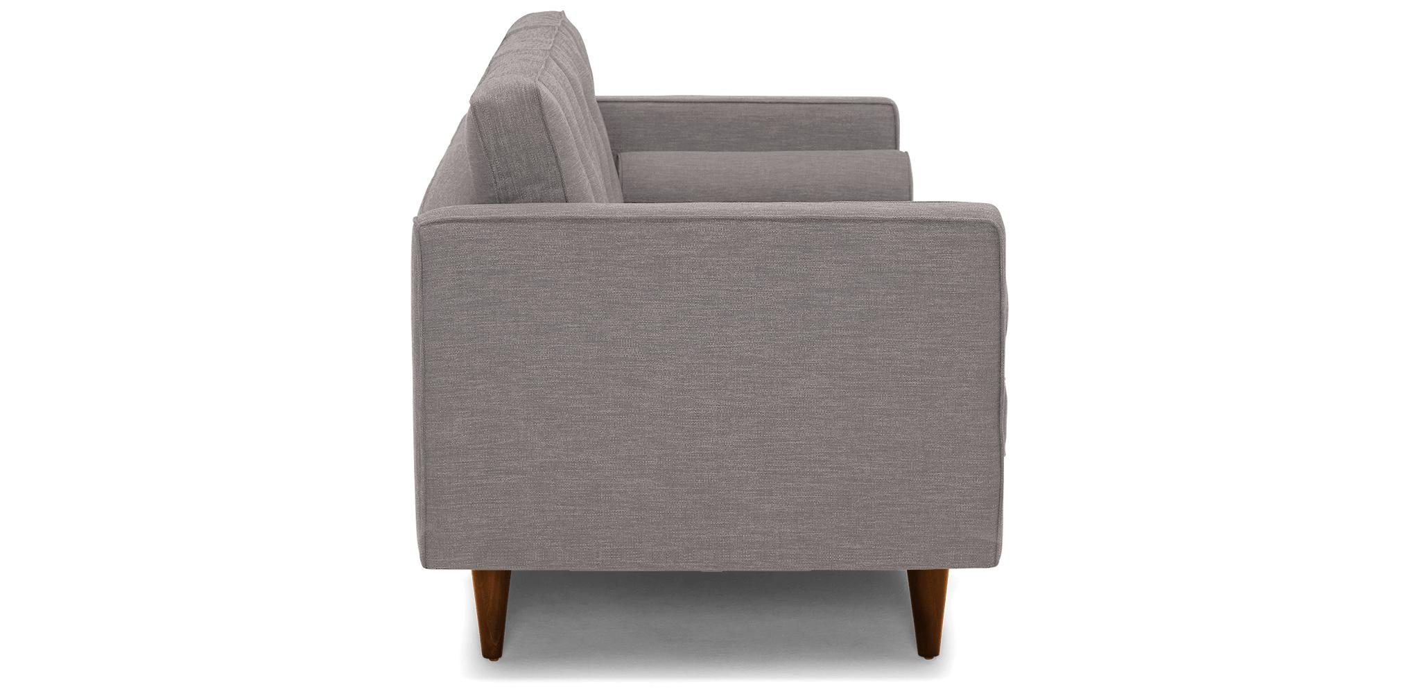 Purple Braxton Mid Century Modern Sofa - Sunbrella Premier Wisteria - Mocha - Image 2