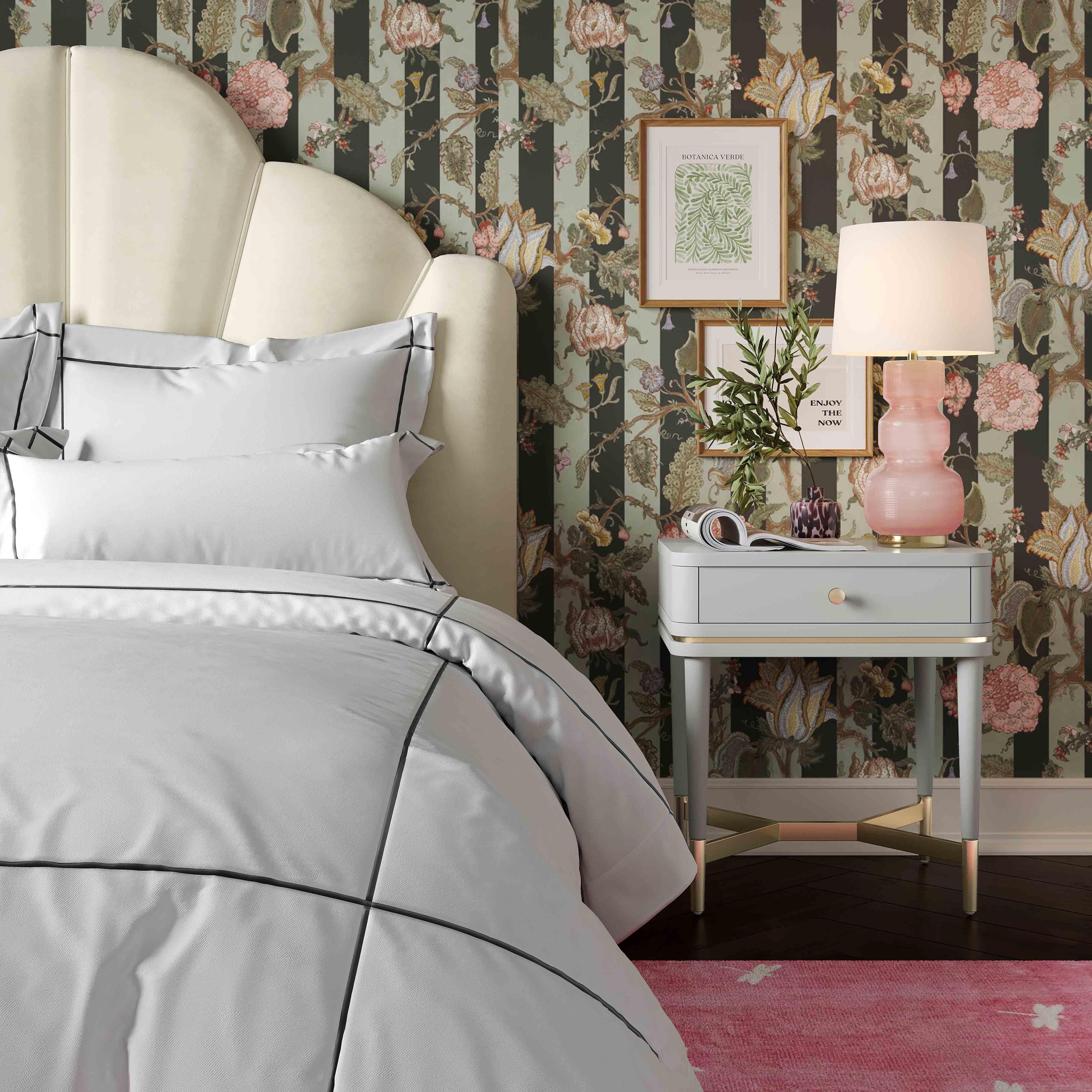 Julieta Grey Nightstand - Image 7