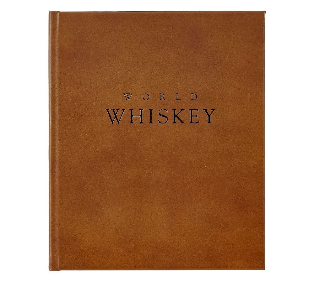 World Whiskey Leather Book, Brown - Image 0