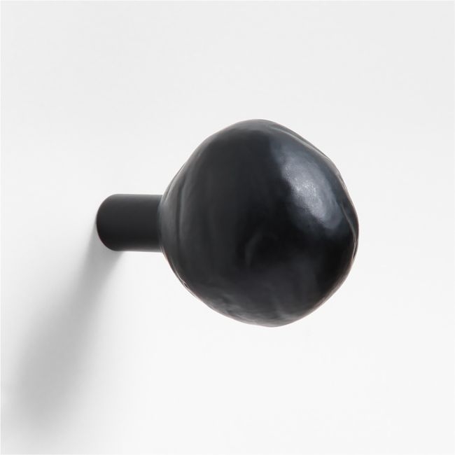 Forged Matte Black Cabinet Knob - Image 0