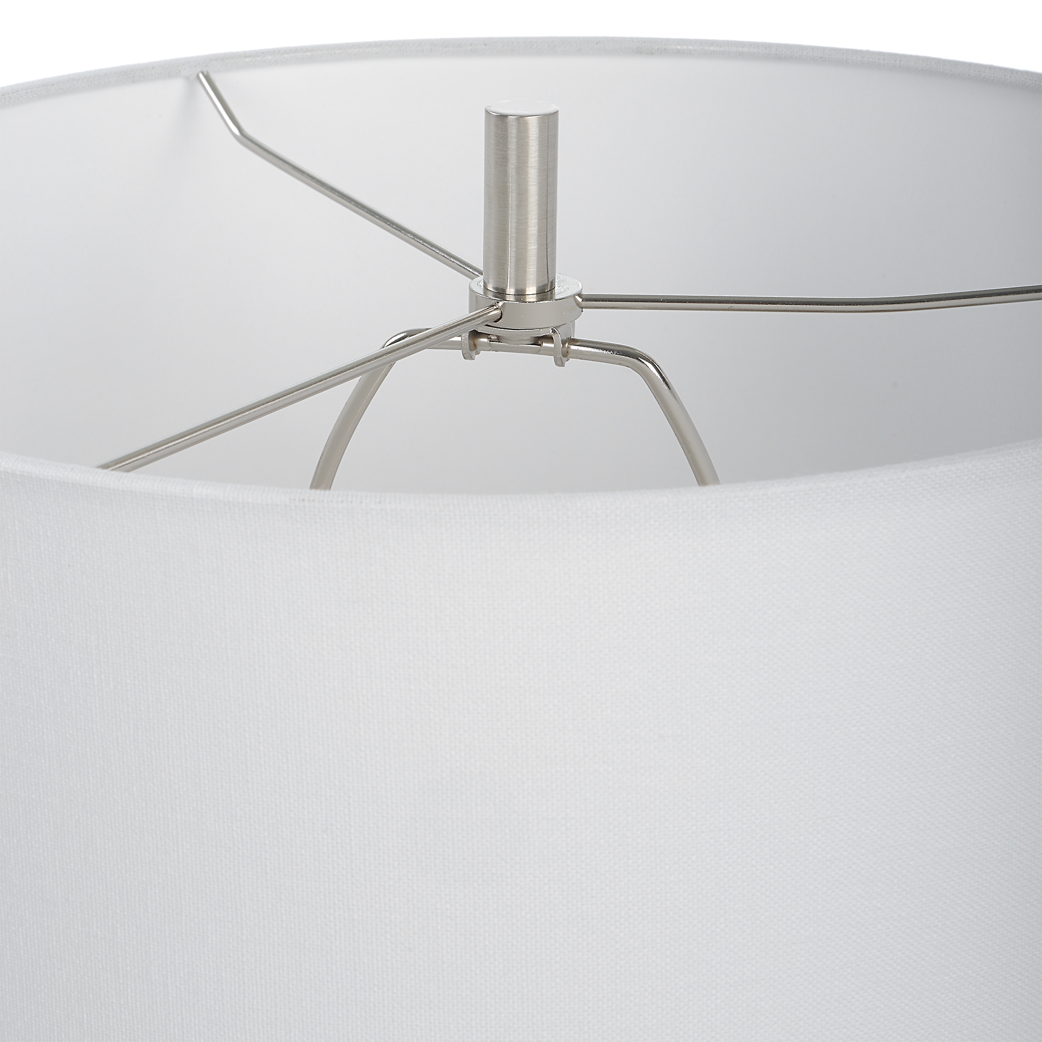 Ascent White Geometric Table Lamp - Image 6