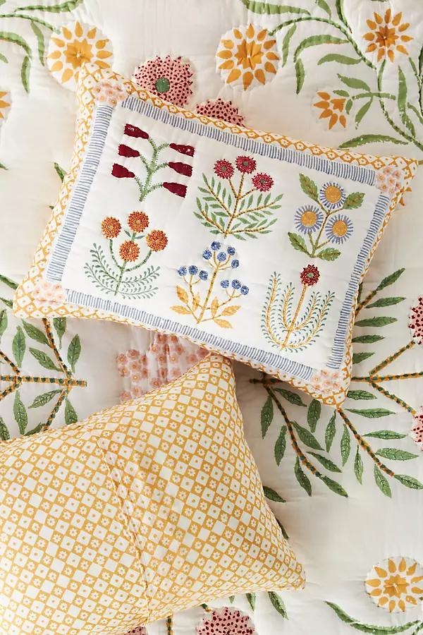 Cotton Voile Cottage Shams, Set of 2 - Image 0