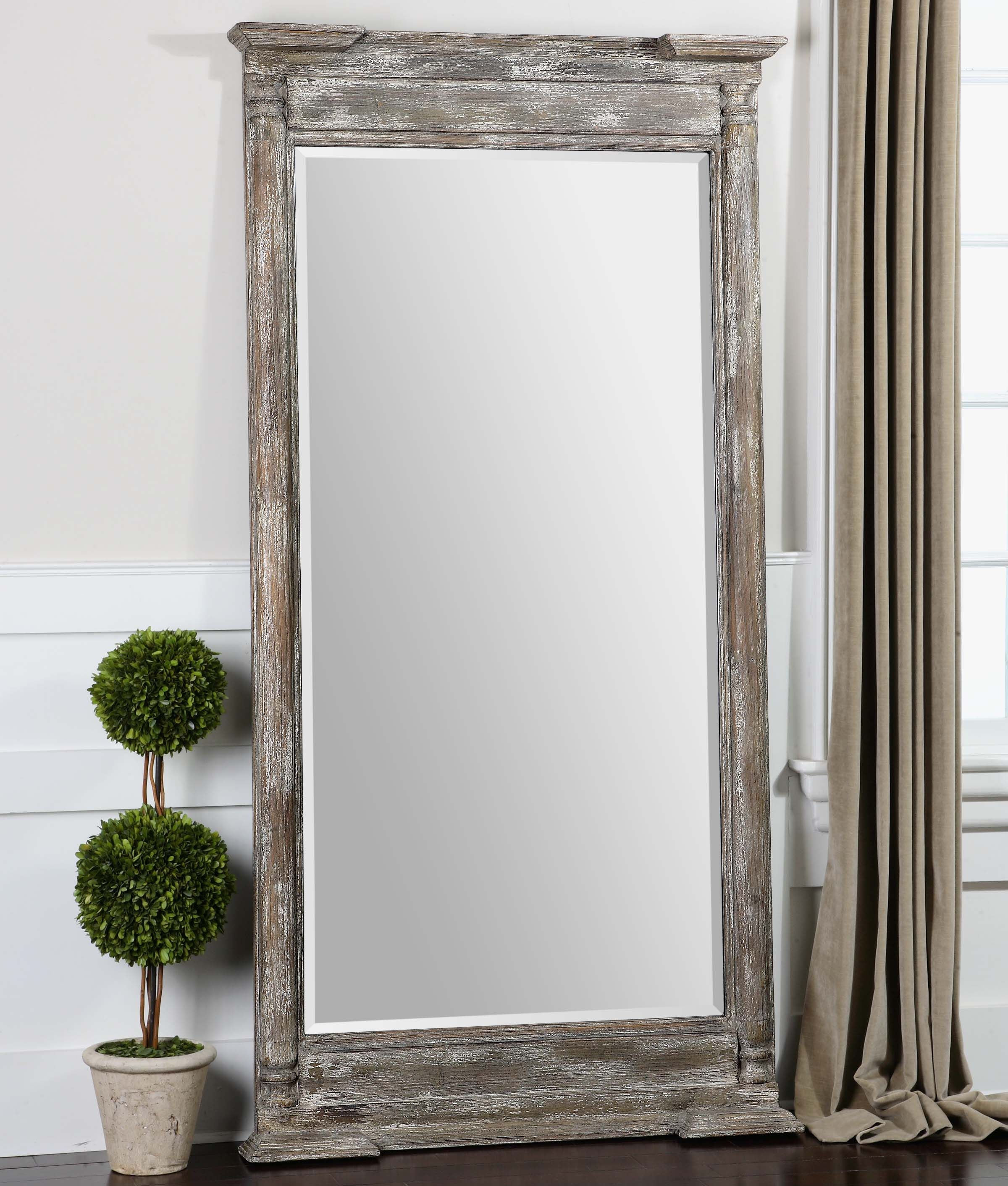 Valcellina Wooden Leaner Mirror - Image 0