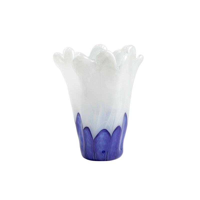 VIETRI Onda Glass Medium Vase - Image 0