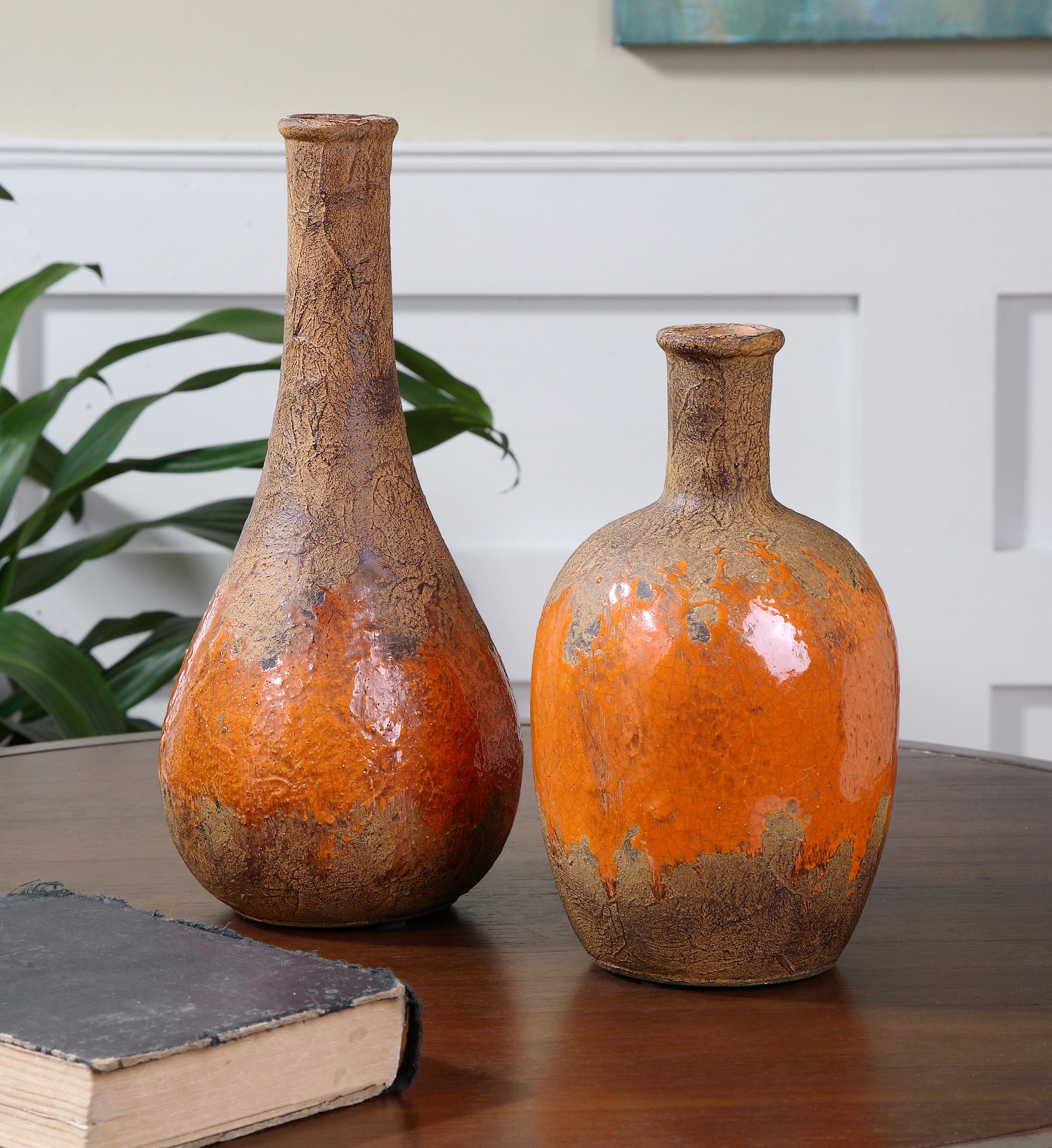 Kadam Ceramic Vases S/2 - Image 0