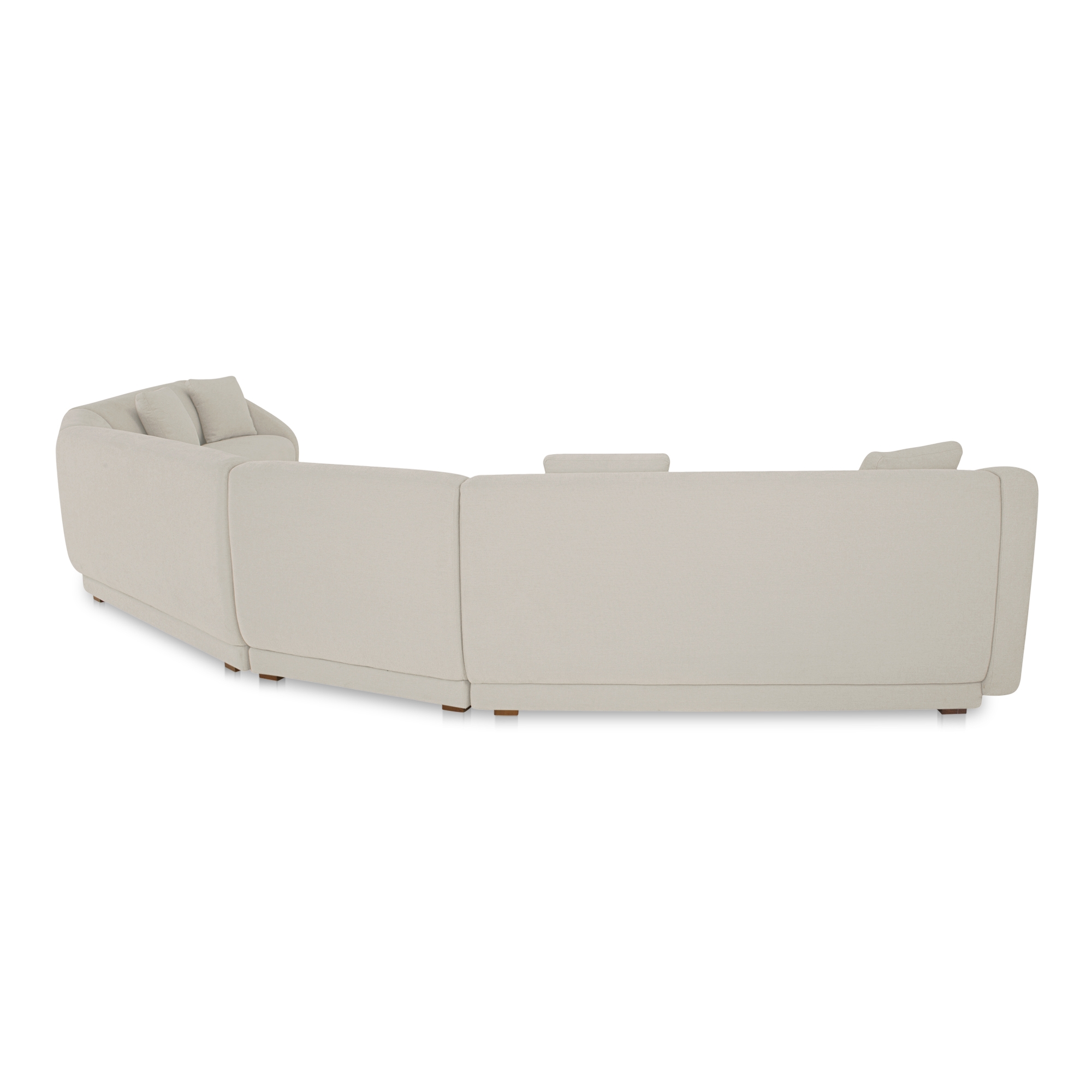 Fraser 5 Piece Modular Sectional Off White - Image 1