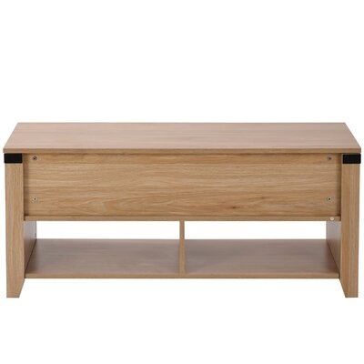 Multipurpose Coffee Table With Drawers ,open Shelf And Storage, Lifting Top Table For Living Room - Image 0