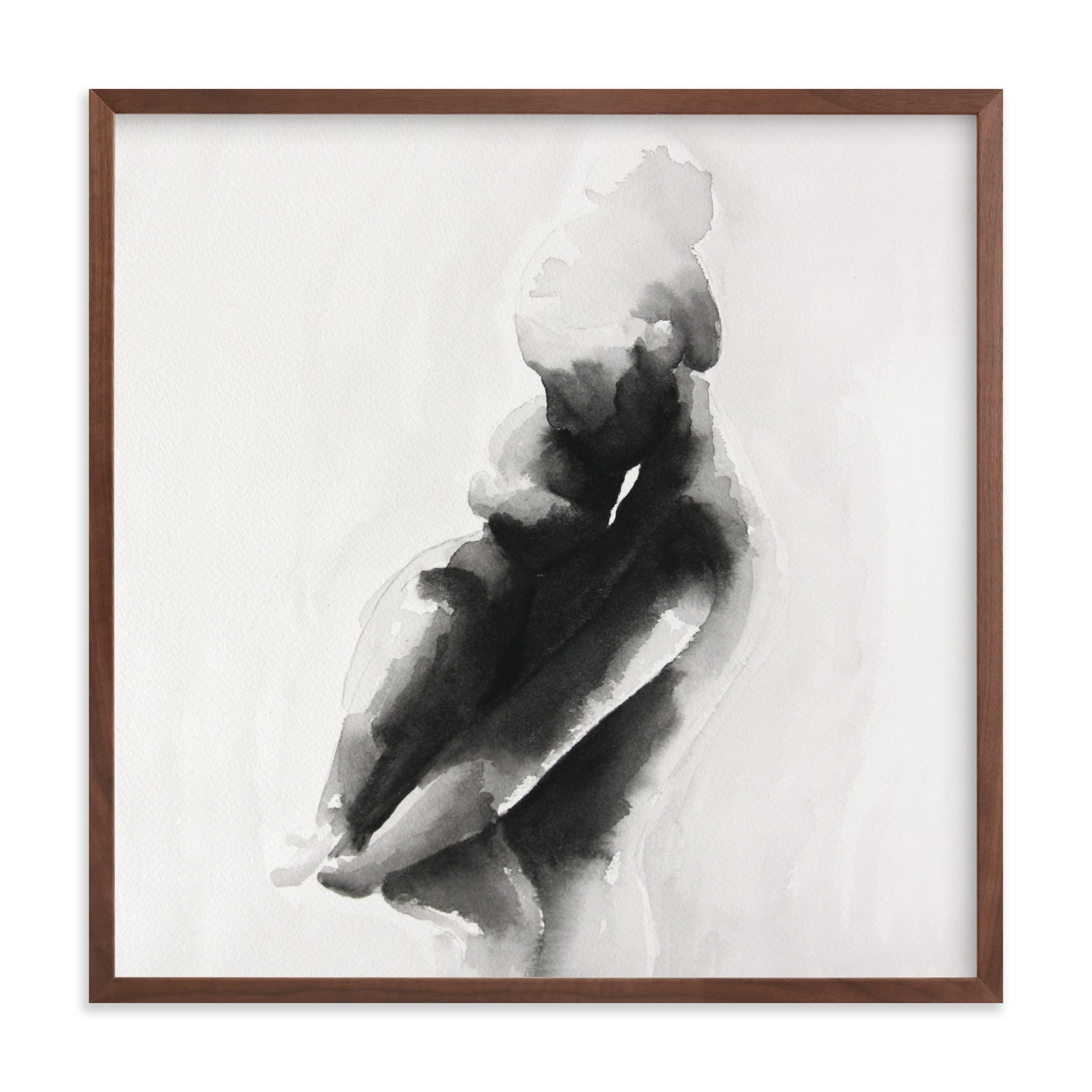 Mother Embrace Square Open Edition Fine Art Print - Image 0