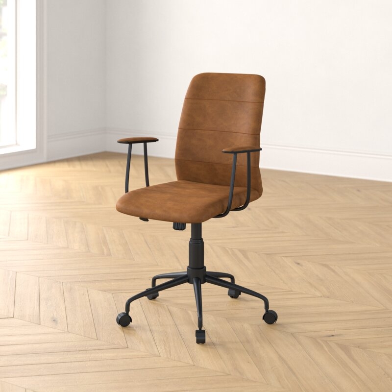 Zion Task Chair, Brown - Image 7