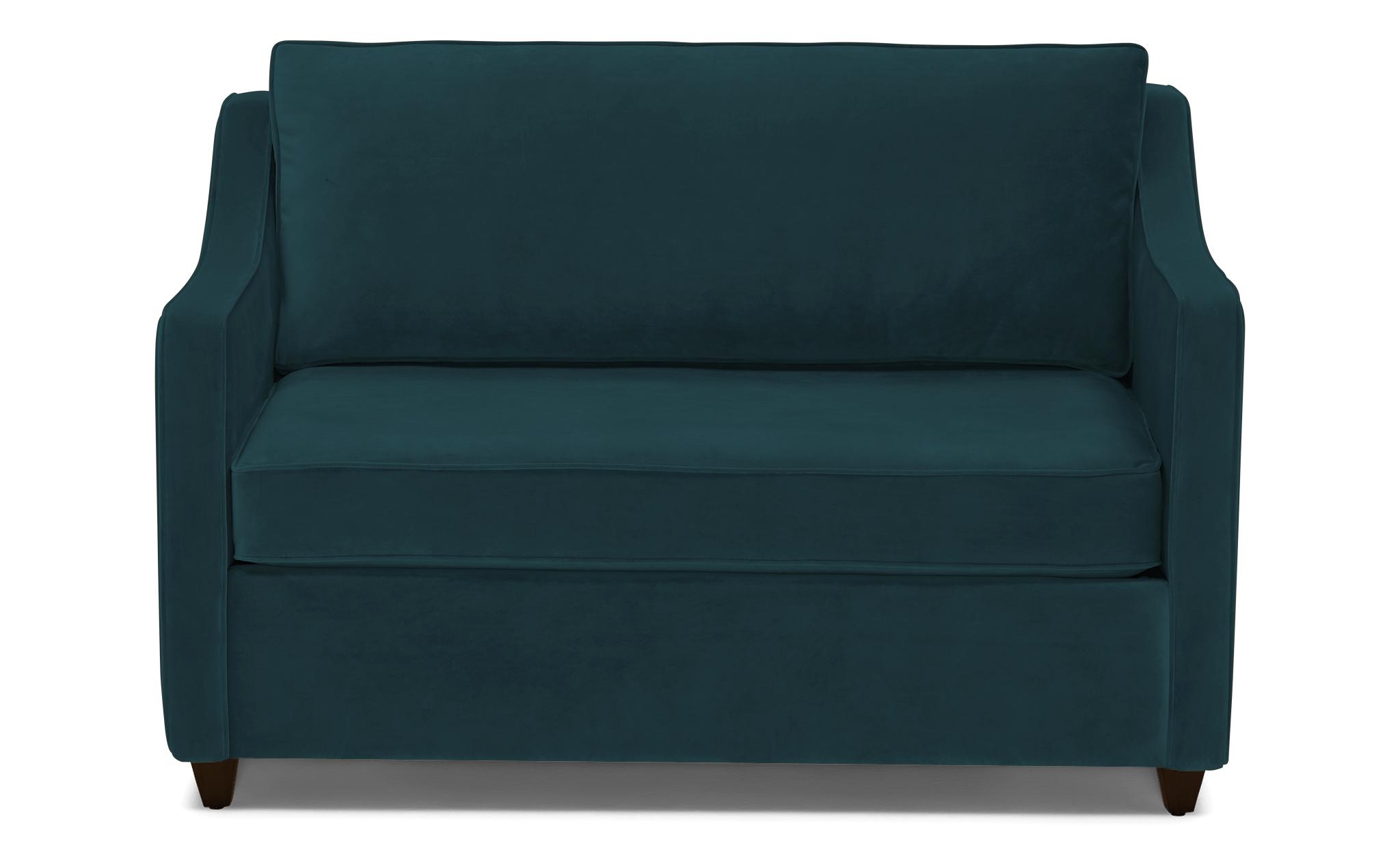 Blue Brooks Mid Century Modern Twin Sleeper Sofa - Cody Pacific - Mocha - Image 0