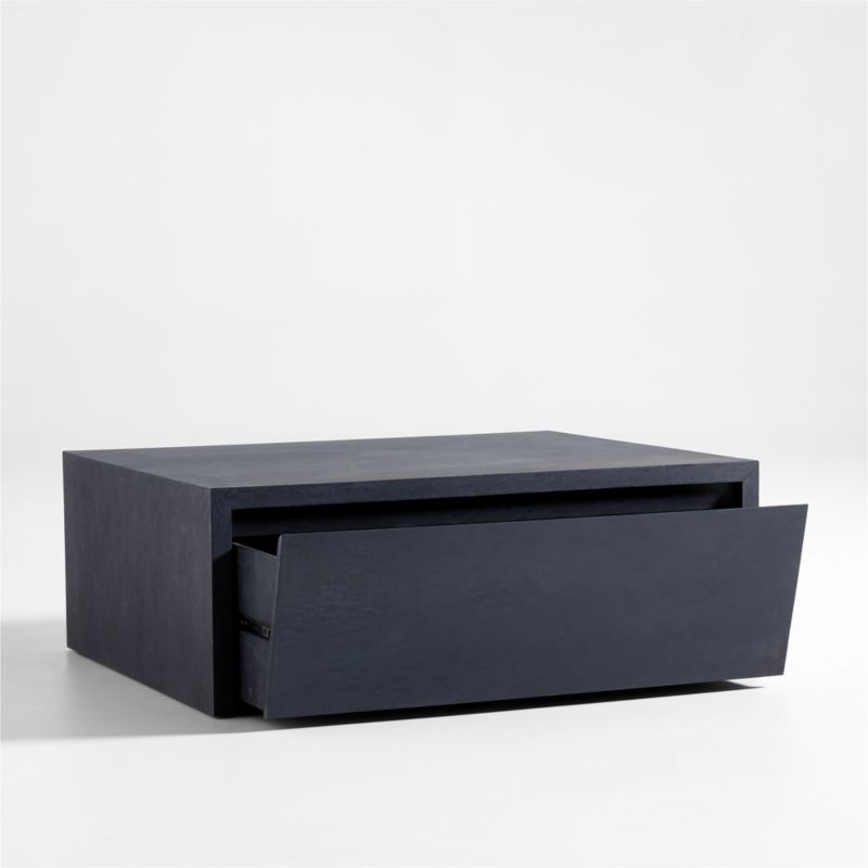 Vander Charcoal Wood Storage Coffee Table - Image 4