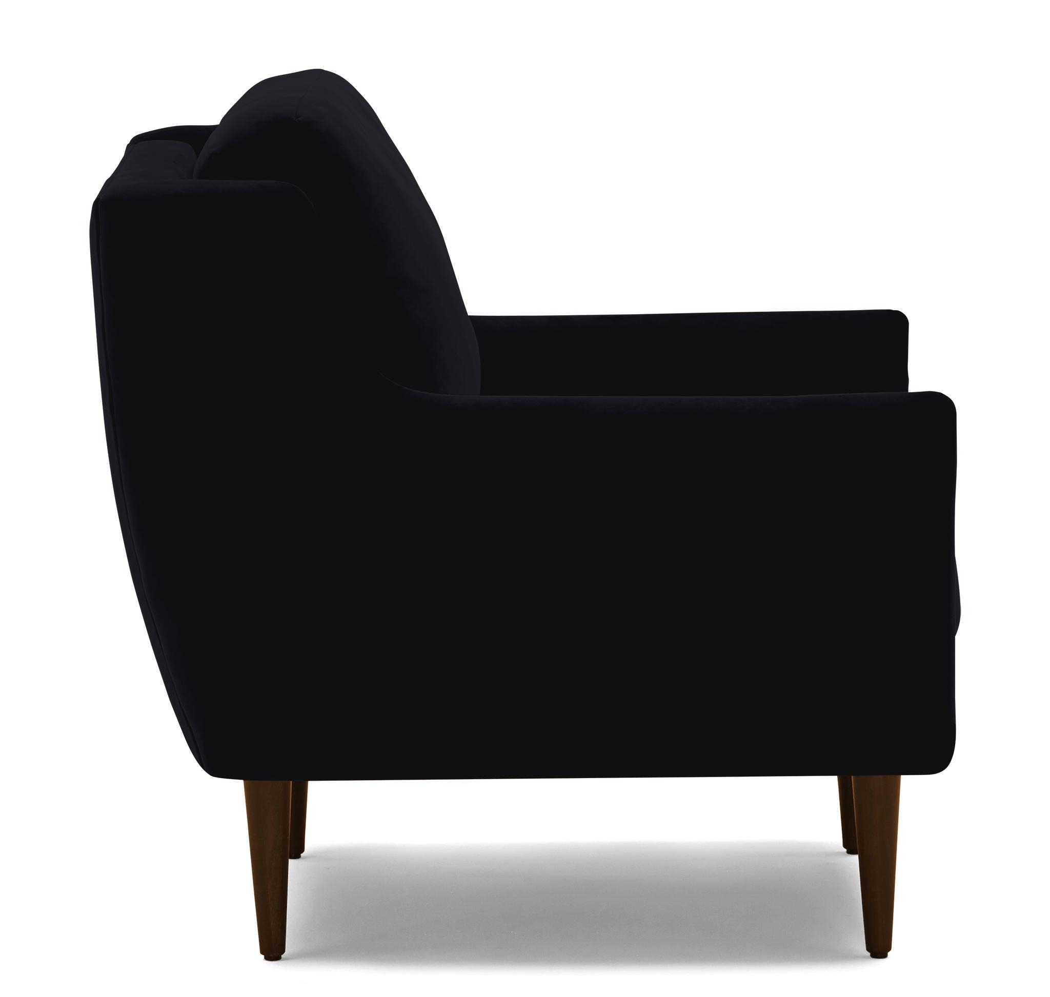 Black Bell Mid Century Modern Chair - Royale Gunmetal - Mocha - Image 2
