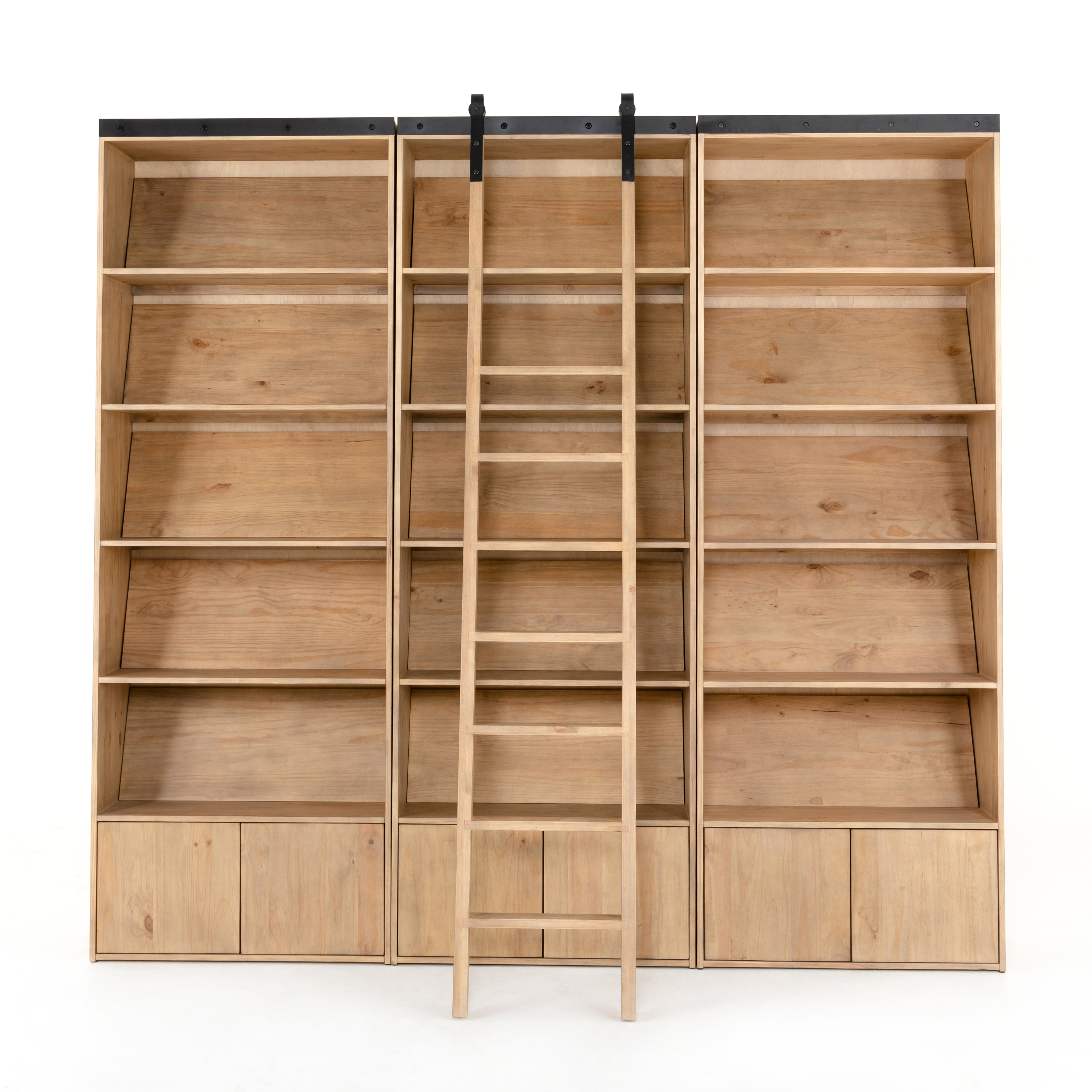 Bane Bookshelf - Smoked Pine - Image 2