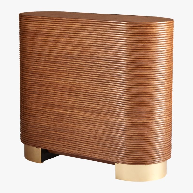 Avalon Rattan Bar Cabinet - Image 8