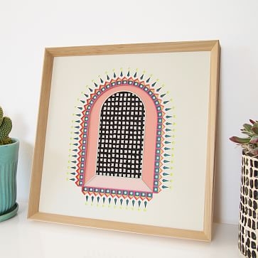 Passage Neutral Wall Art, Framed, 16"x16" - Image 2