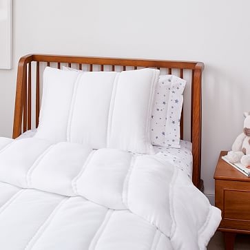 Silky TENCEL Plush Comforter, Twin/Twin XL, White - Image 0