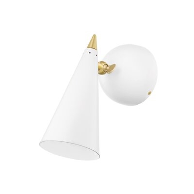 Aliki 1 - Light Dimmable Armed Sconce - Image 0