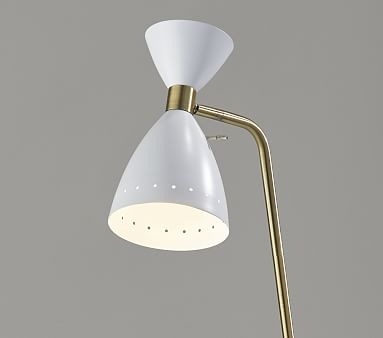 Elias Floor Lamp, White - Image 3