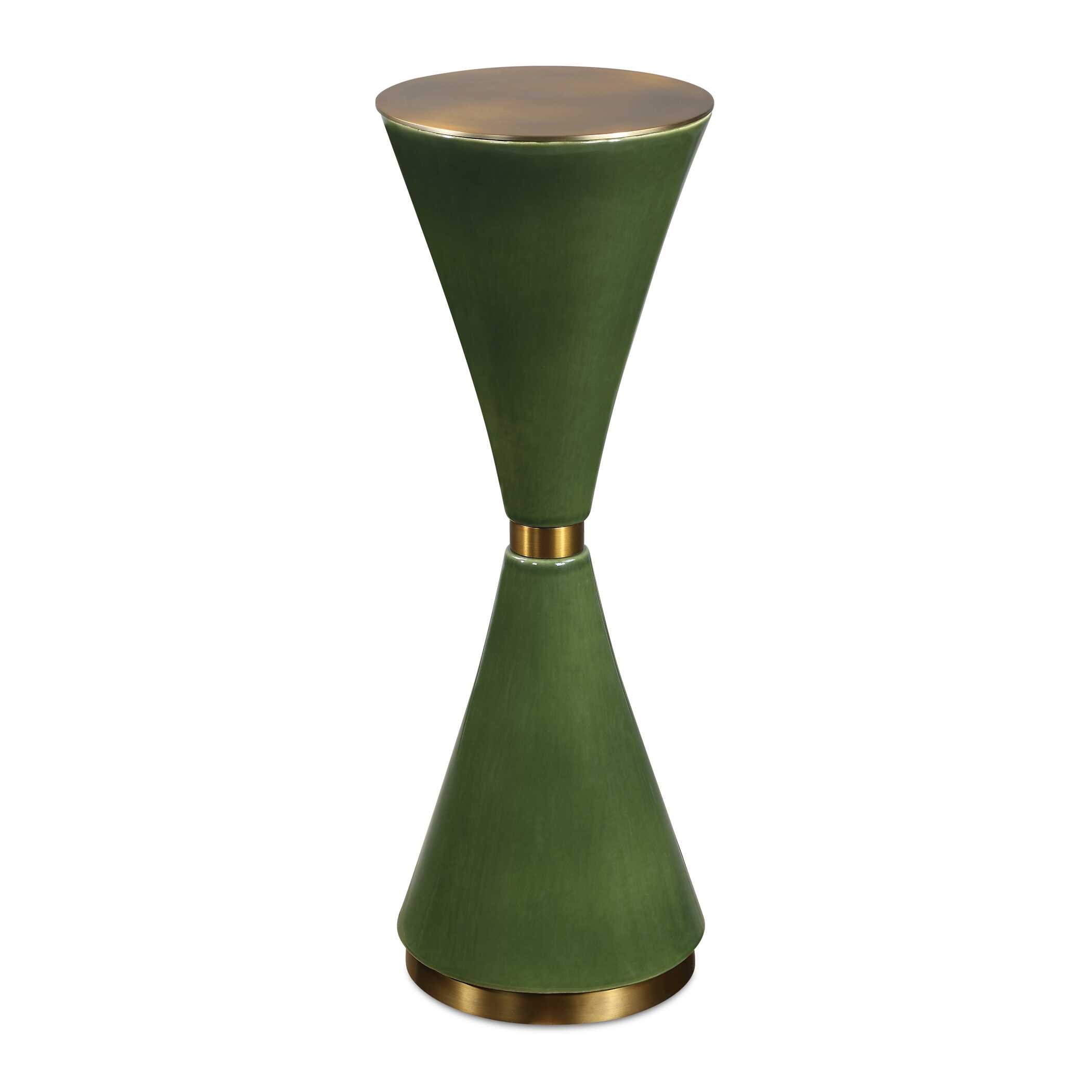 Ronde Jade Green Drink Table - Image 0