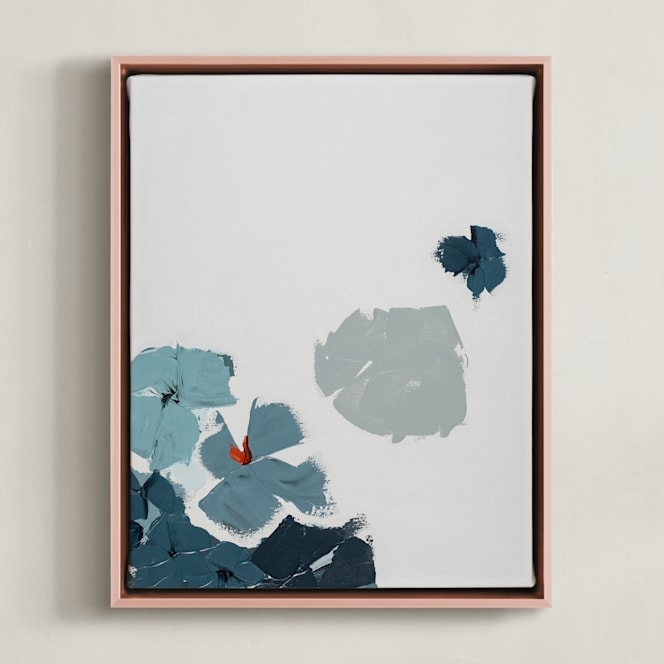 Blue Garden Diptych I Limited Edition Fine Art Print 2 - Image 0