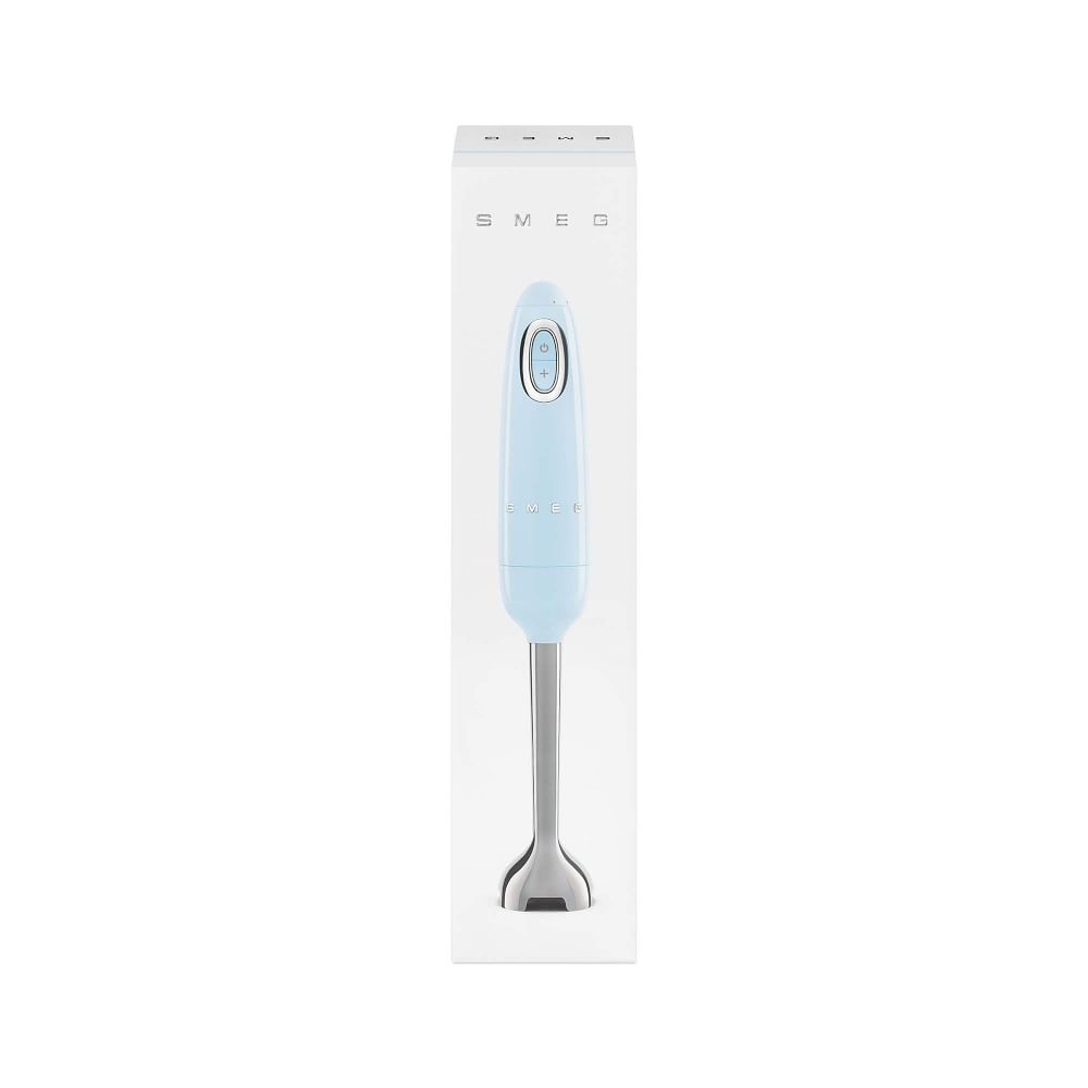 Smeg Hand Blender With Champagne Giftbox, Pastel Blue - Image 0