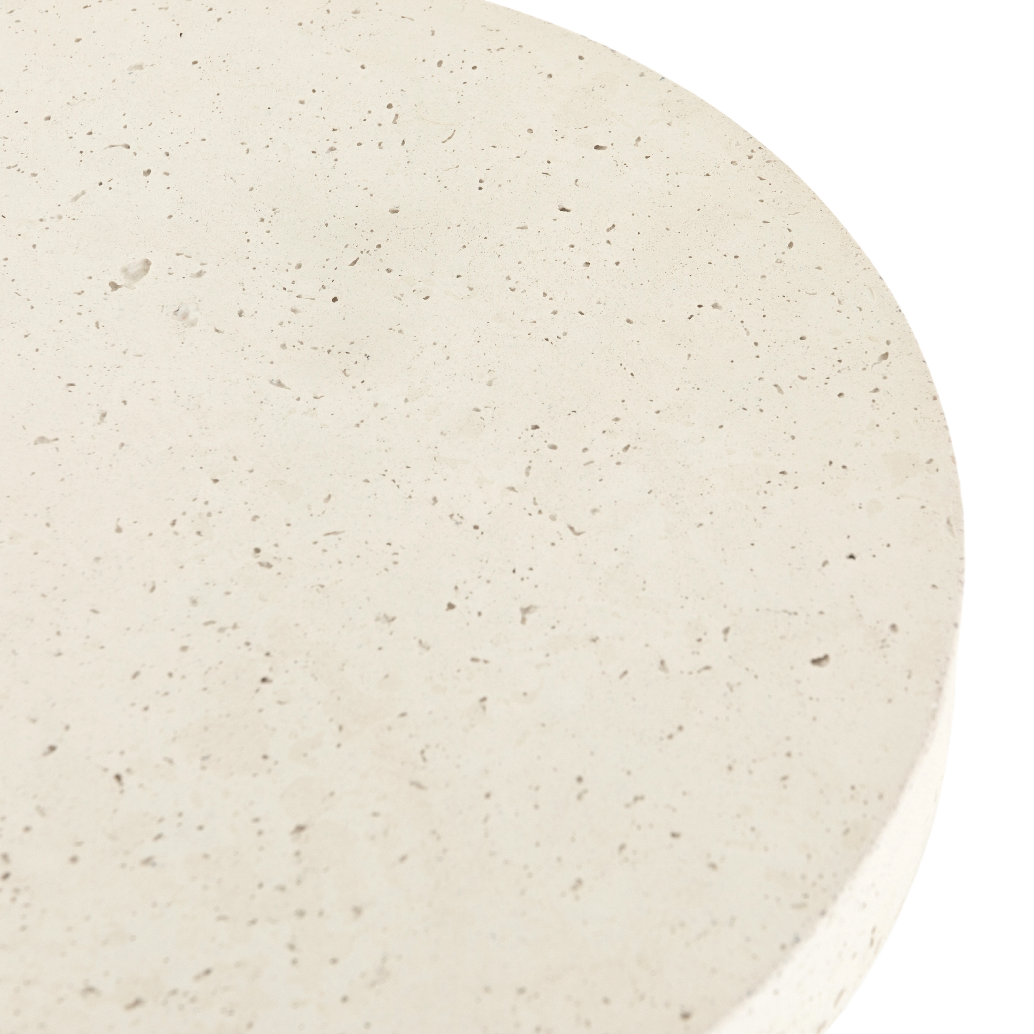 Koda Outdoor End Table - Textured White - Image 6