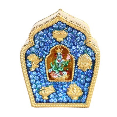 Carsley Blue Tara Gau Home Protection Amulet Figurine - Image 0