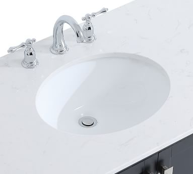 Riola 48" Single Sink Vanity, Gray - Image 1