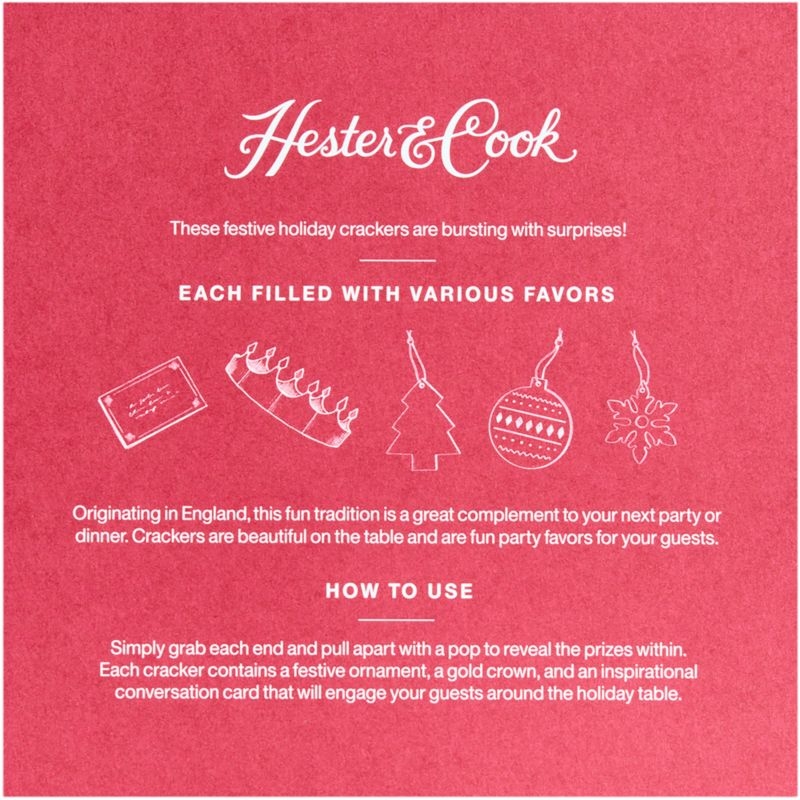 Joan Anderson Arctic Friends Table Crackers by Hester and Cook - Image 1