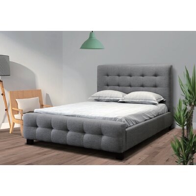 Extine Tufted Upholstered Platform Bed - Image 0