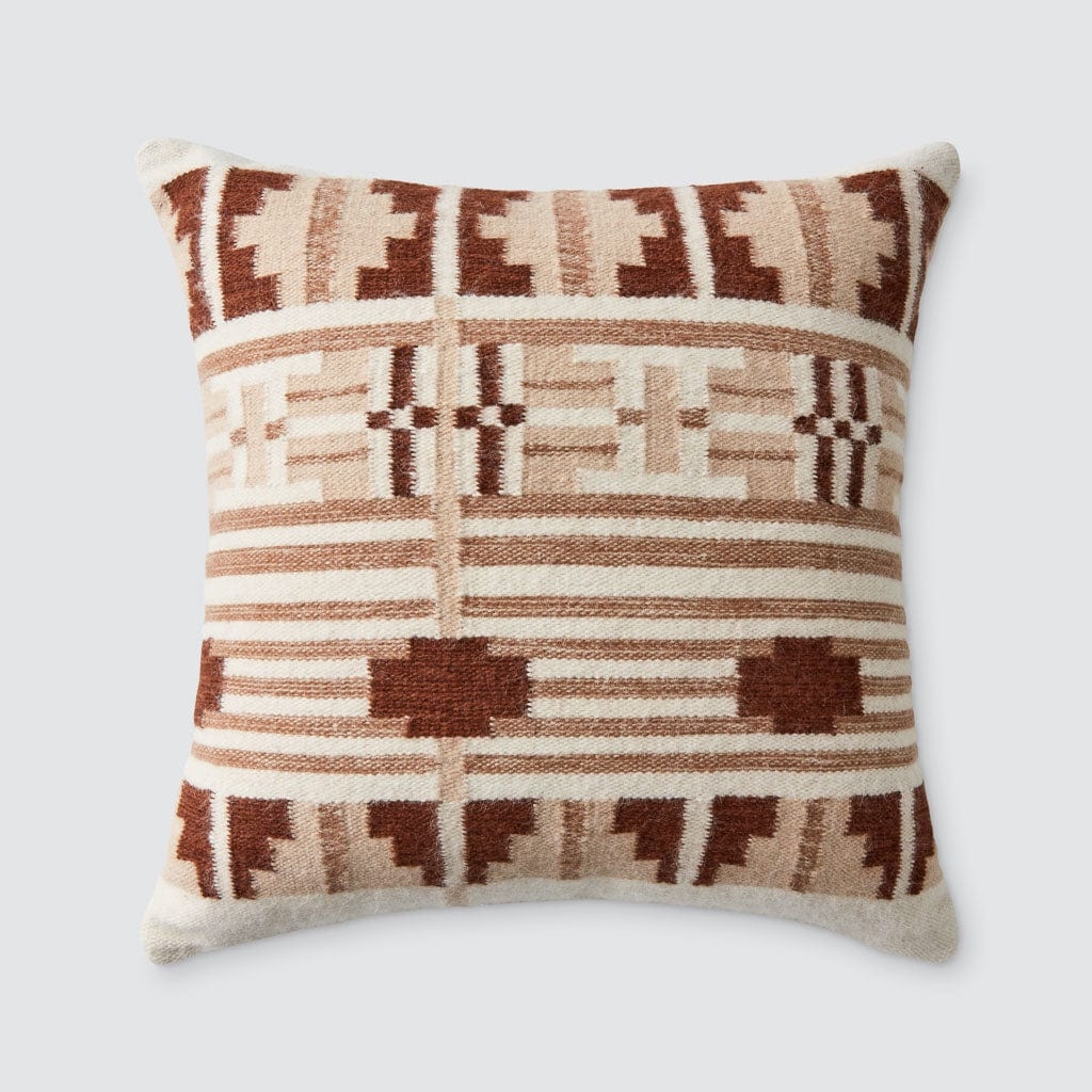 The Citizenry Sonrisa Pillow | 20" x 20" | Red - Image 0