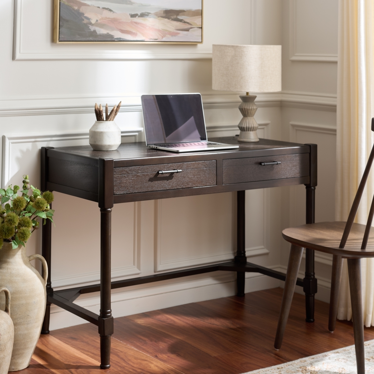 Filbert Writing Desk - Dark Chocolate - Image 1