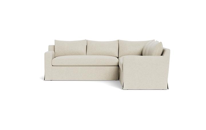 Sloan Slipcovered Corner 4-Seat Sectional Sofa - Image 0