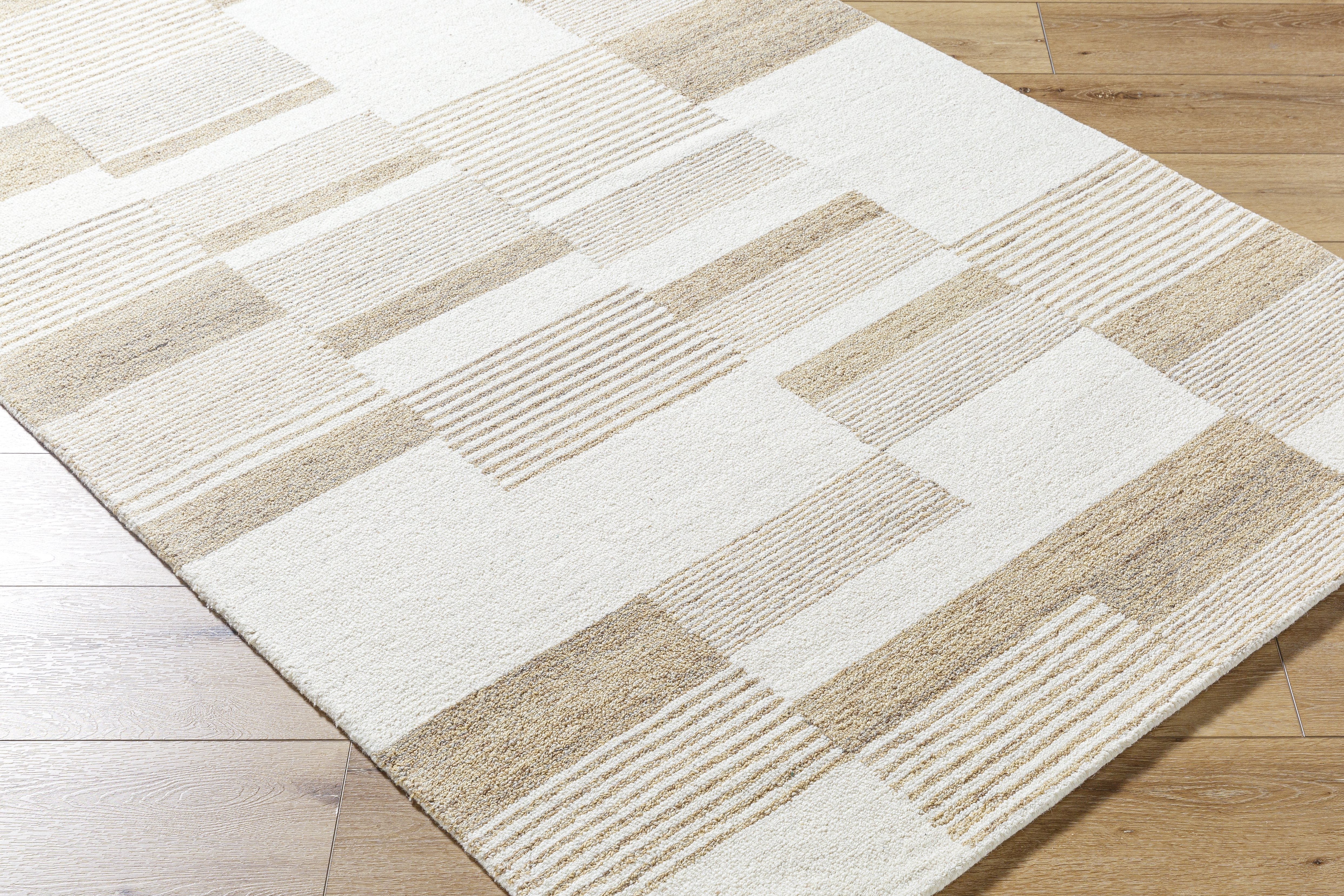 Bournemouth Beige Indoor 5' x 7'6" Handmade Rug - Image 5