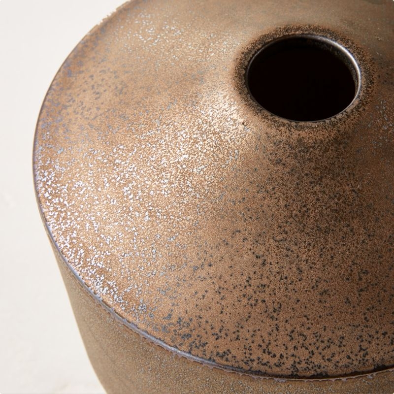 Mimas Bronze Reactive Glaze Vase - Image 2