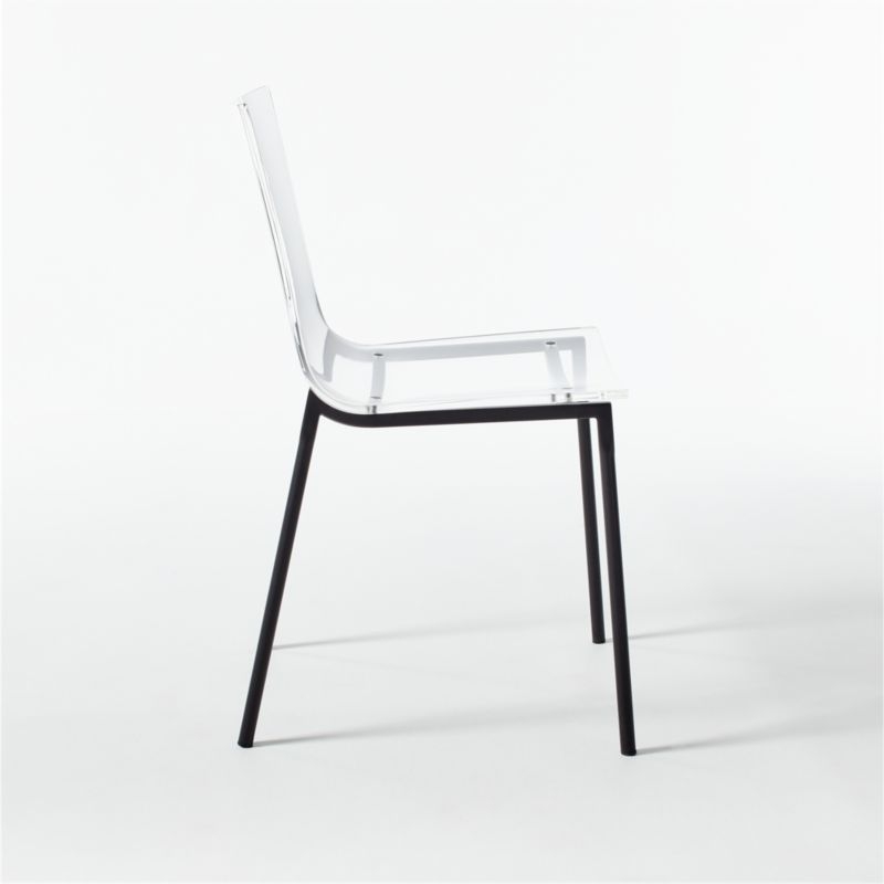 Chiaro Clear Chair Black - Image 3