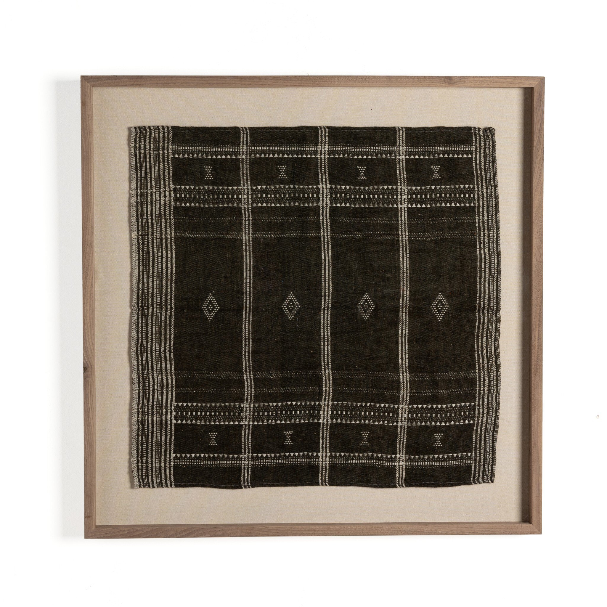 Bhujodi Textile 1 - Black - Image 0