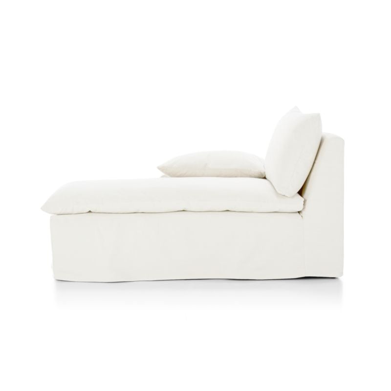 Ever Slipcovered Left-Arm Chaise - Image 1
