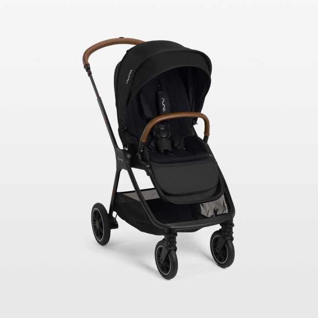 Nuna ® TRIV ™ next Caviar Black Compact Foldable Baby Stroller - Image 0